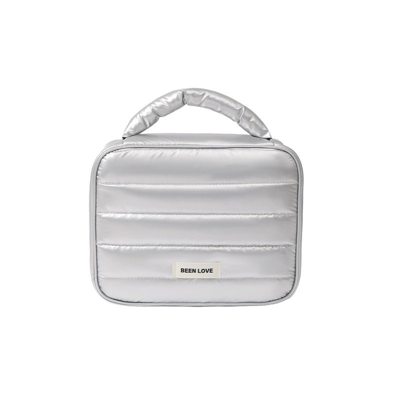 Sac À Main Simple En Nylon De Couleur Unie Pour Femme, 1 Pièce