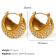 Boucles d'oreilles en or et diamants blancs Image2