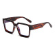 Monture écaille de tortue noire anti-lumière bleue C12/8 Image11