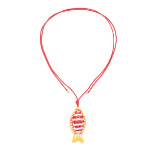 Collier Pendentif En Plastique Pour Femme, Série Simple, Motif Animal De Vacances, 1 Pièce h5 
