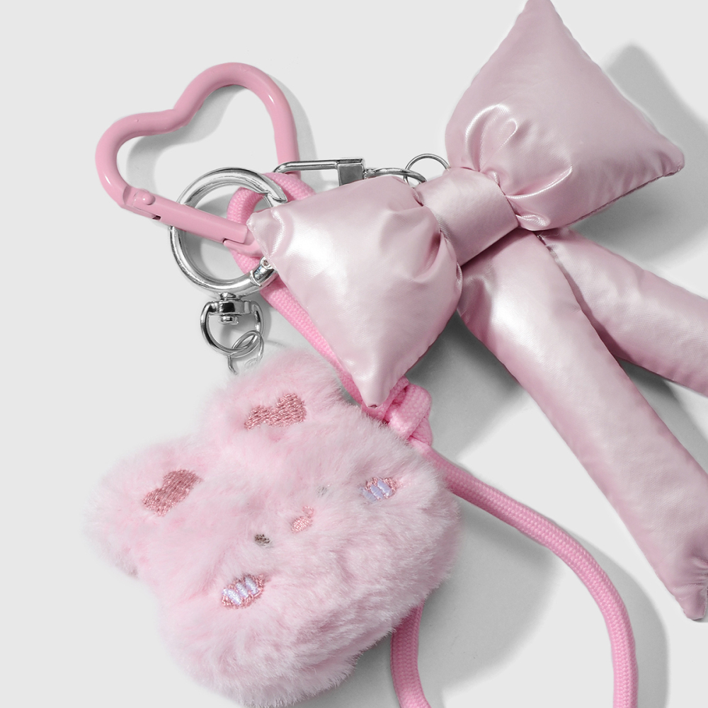Breloques De Sac Pour Femme En Alliage, Série Simple, Joli Nœud Papillon h5Image4