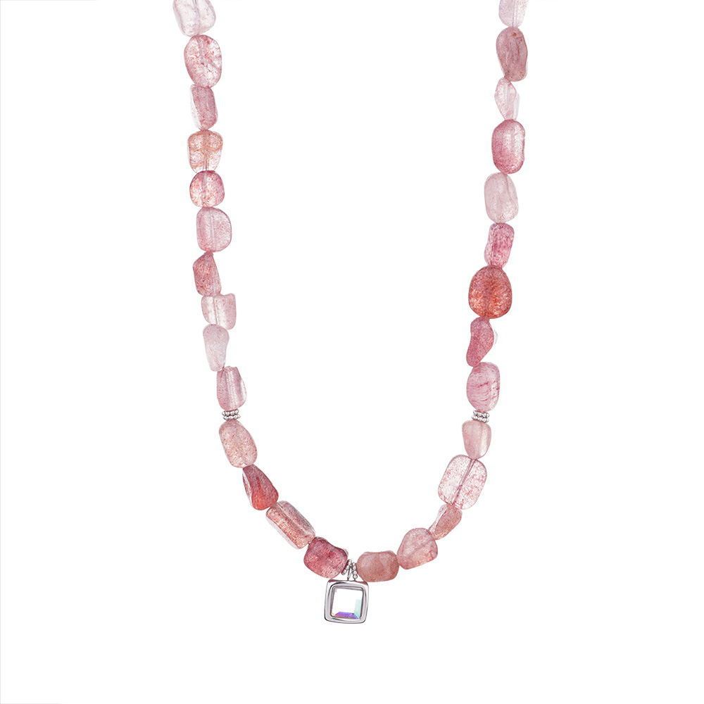 Collier Pendentif Femme Sweet Sun Sennit En Acier Inoxydable Couleur Or, 1 Pièce, Série Polychrome Image5