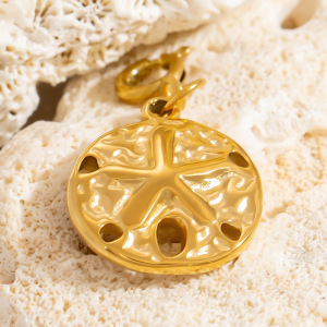 Pendentif Bikini Oceanic En Acier Inoxydable Étanche Couleur Or h5 Image3