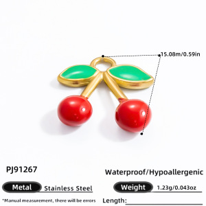 Pendentifs Pour Femmes En Alliage, Série Simple, Motif Plante Mignonne, 1 Pièce h5 