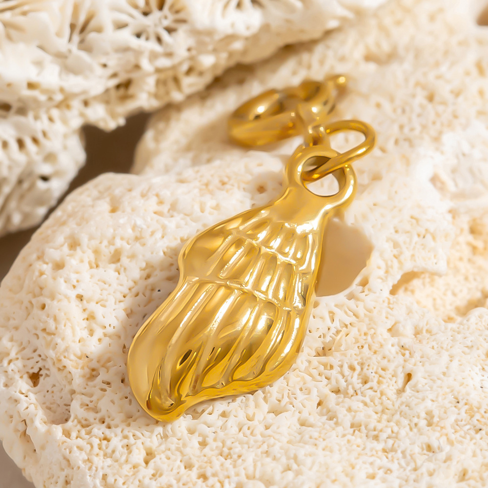 Pendentif Bikini Oceanic En Acier Inoxydable Étanche Couleur Or h5Image5