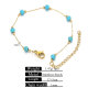 Bracelet rond en or turquoise 175 Image14