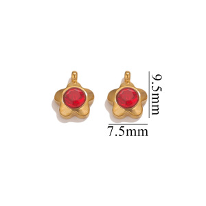 Pendentifs Pour Femmes En Acier Inoxydable, Couleur Or, En Forme De Cœur Délicat Et Éclatant h5 