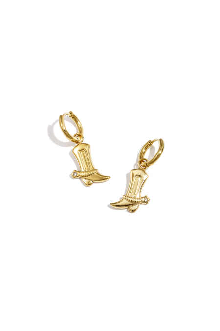 boucles d'oreilles cowboy