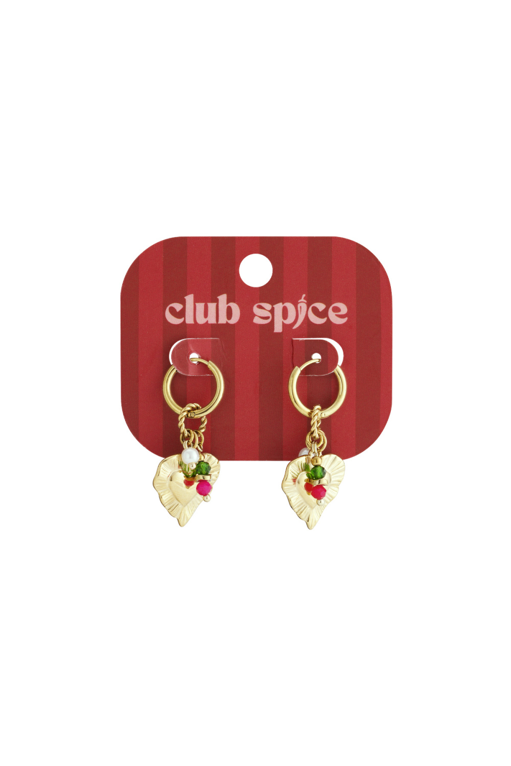 Boucles D'Oreilles À Breloques Heart Happy Image5