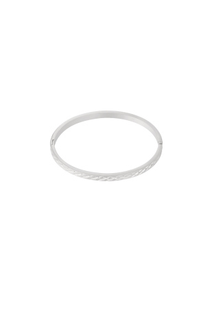 Bracelets En Acier Inoxydable, Série Géométrique Décontractée Et Simple Pour Femmes h5 Image3