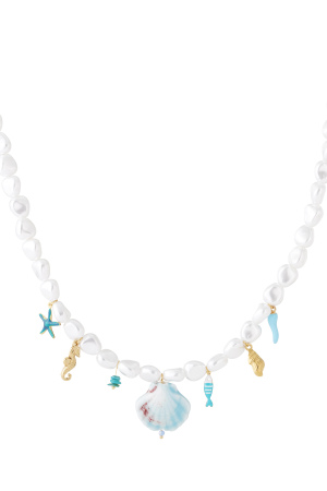 Colliers De Perles Artificielles Tortue Décontracté Vacances/Plage Série Simple Bijoux Pour Femmes h5