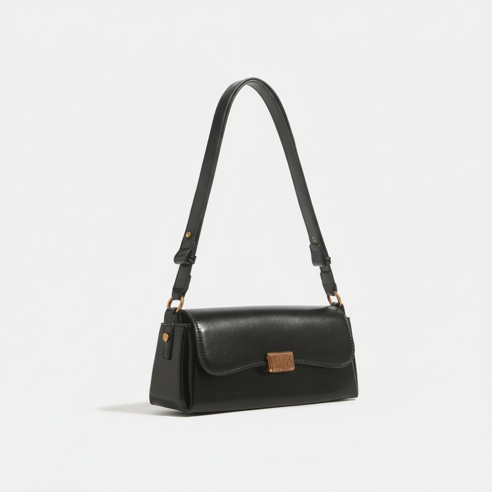 1 Superbe Sac À Bandoulière En Pu De Couleur Unie Pour Femme Image2