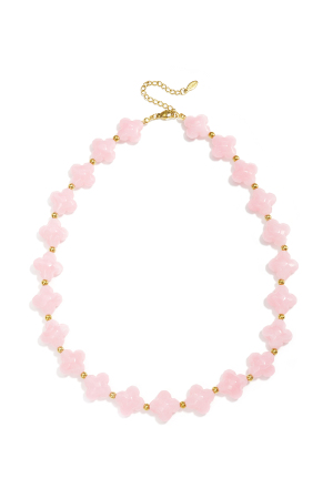 Collier De Perles Avec Des Perles En Forme De Trèfle h5 