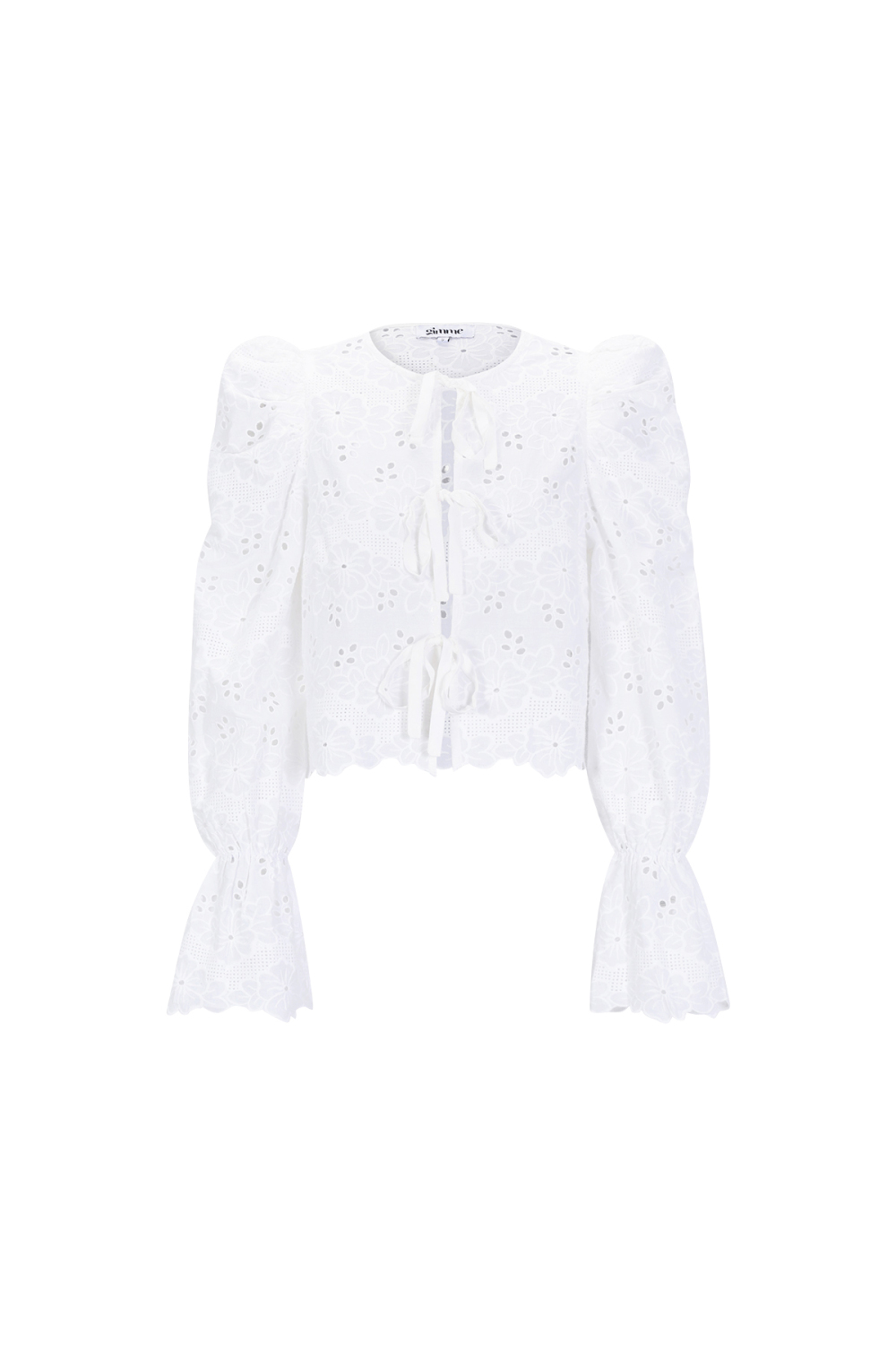 Coton Tissé Haut À Manches Longues Femme Casual Cutout 