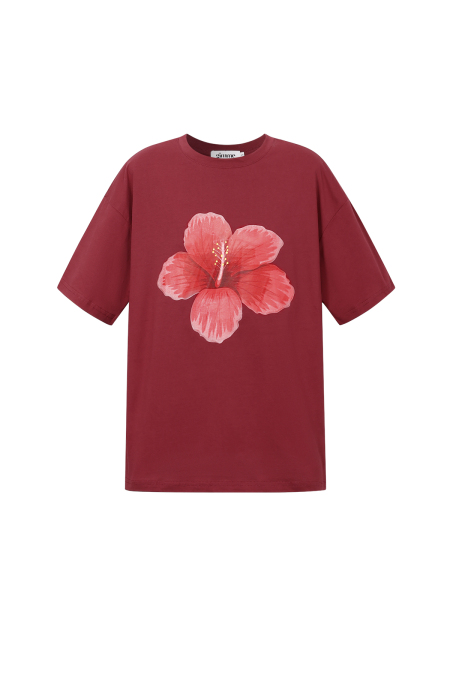 T-shirt à fleurs tropicales 2
