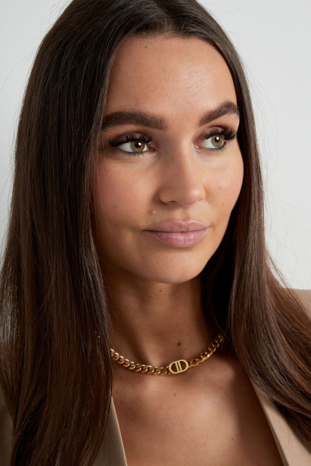 Collier The Good Life Couleur or Acier inoxydable 2