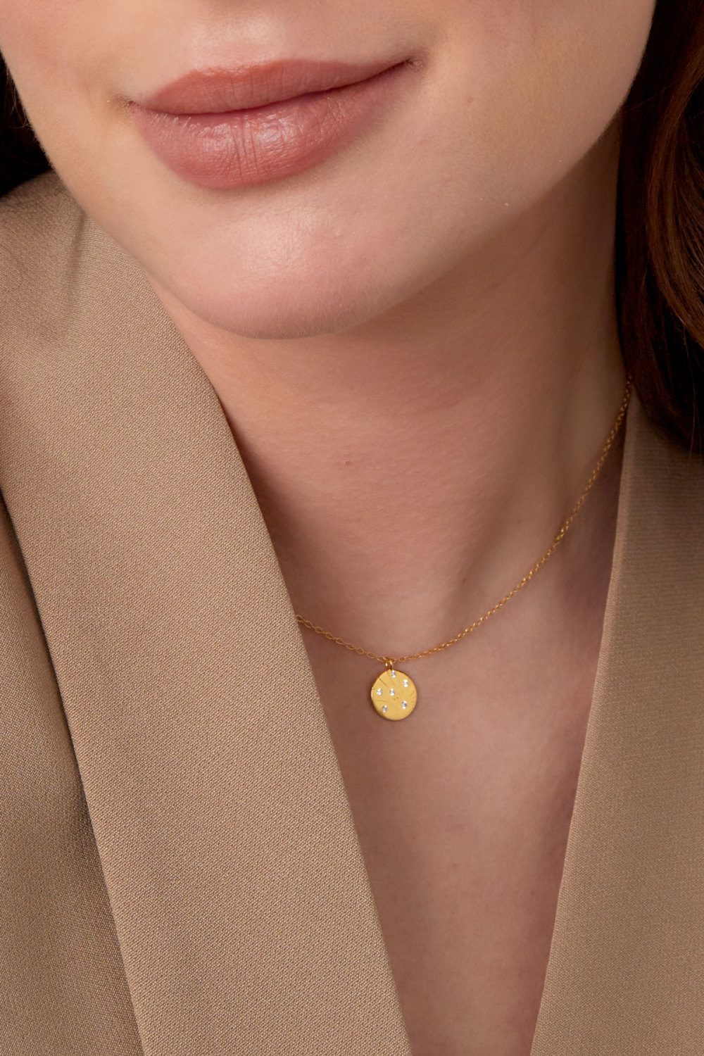 Collier Breloque Avec Pierres - Argent 925 Image3