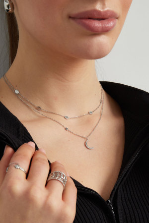 Collier Avec 5 Pierres h5 Image3