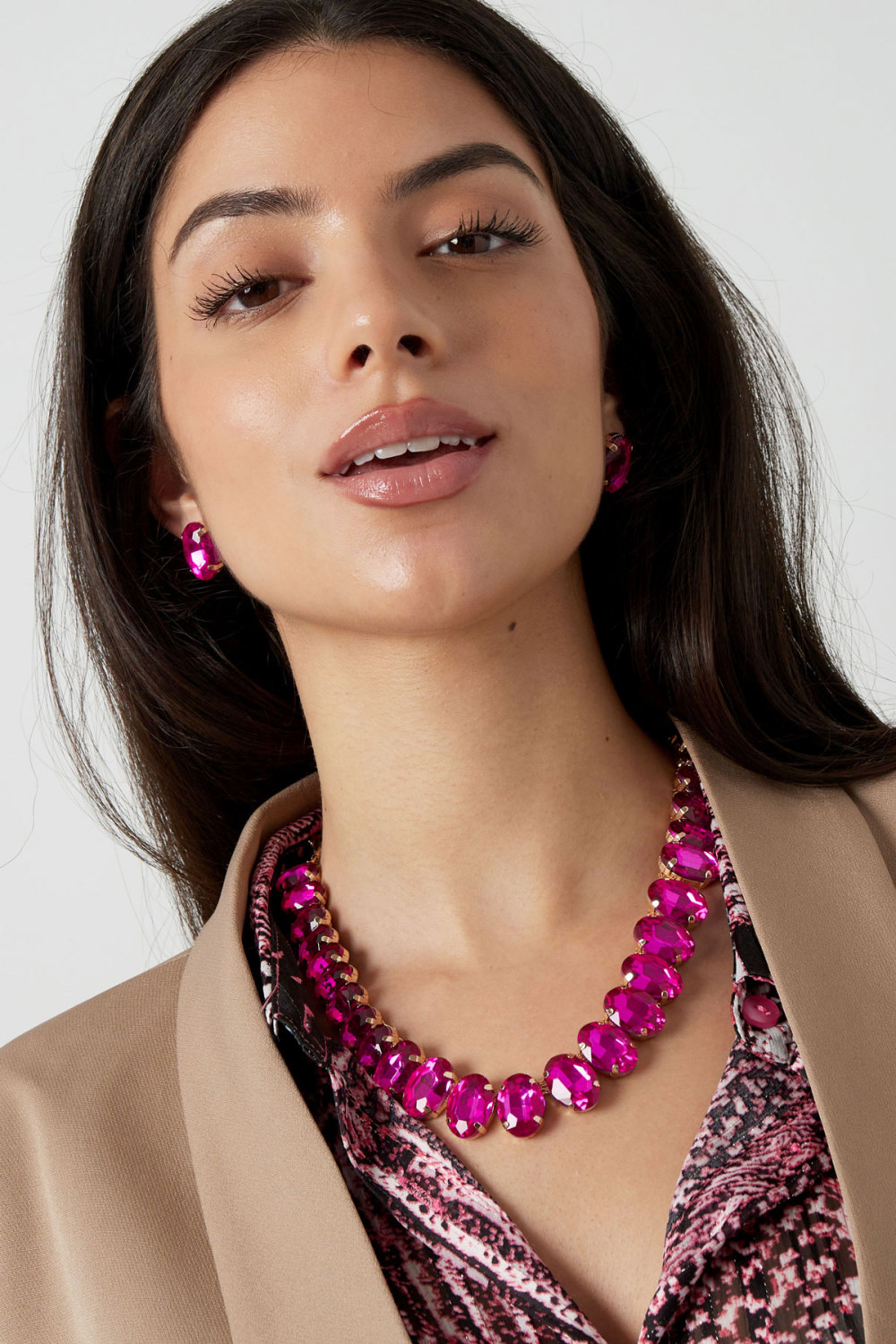 Collier Grosses Perles Ovales Image3