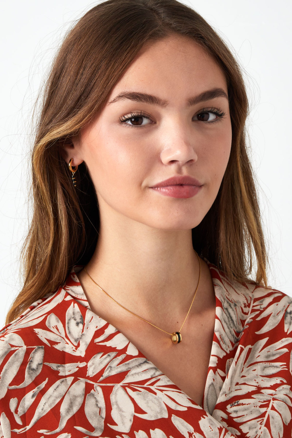 Collier Charm Coloré - Doré/Noir Image4
