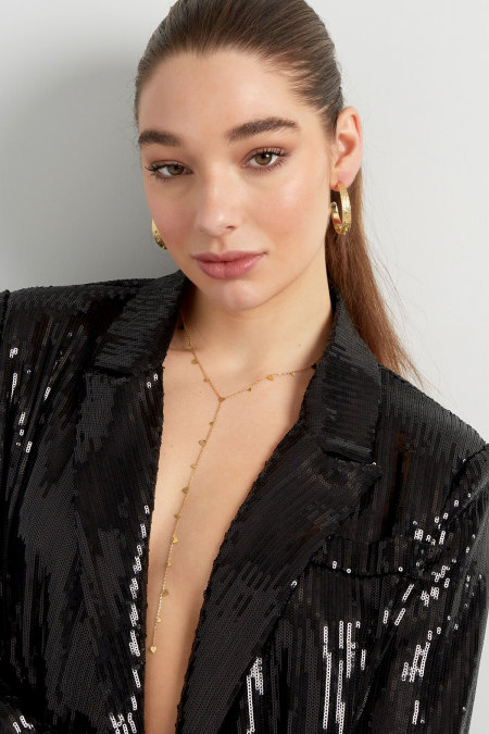 collier pièces de monnaie avec pièce centrale 2