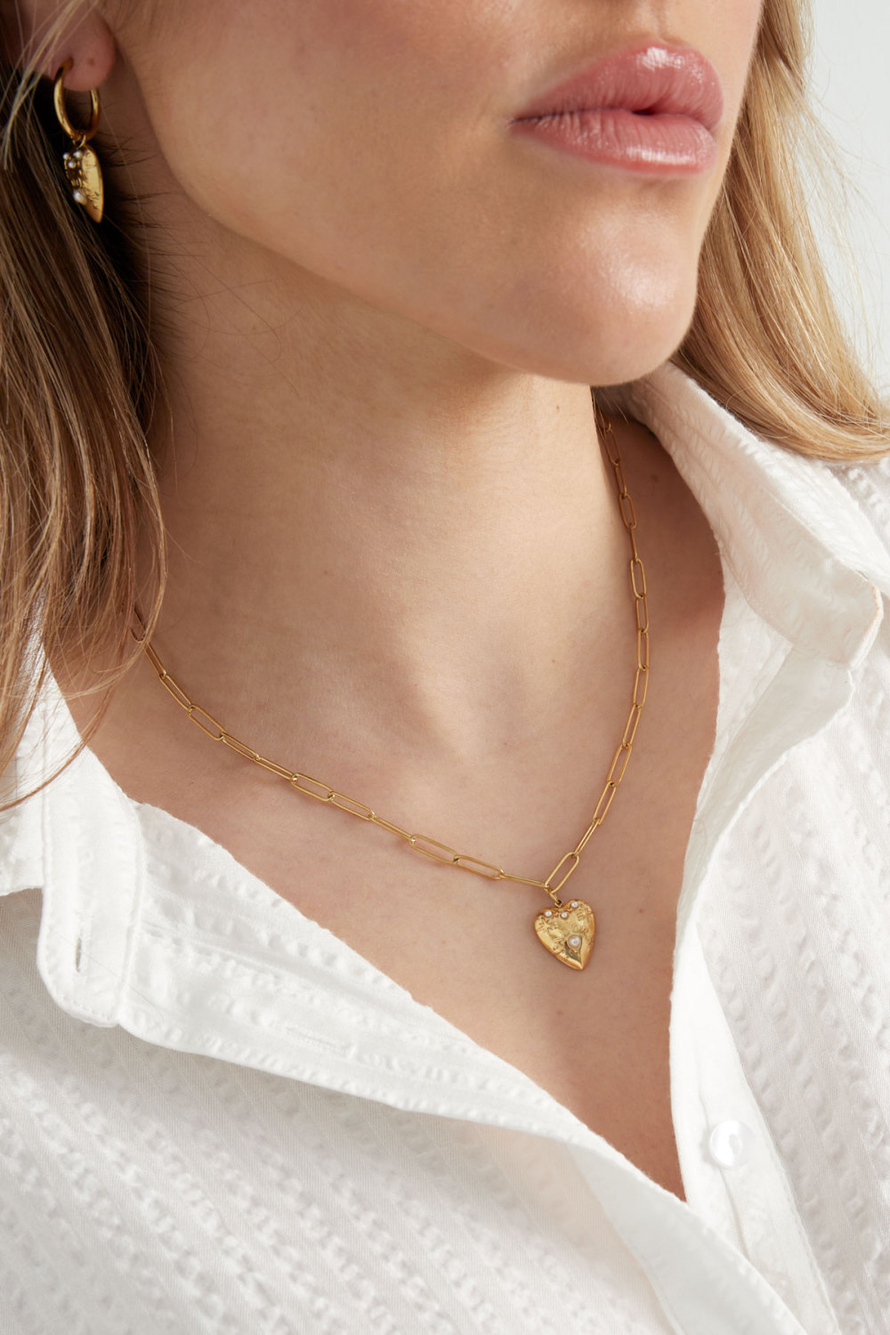 Collier Coeur D'or h5Image3