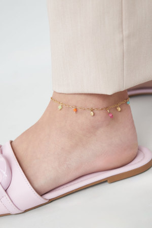 Bracelet De Cheville Summer Love - Doré  h5 Image2