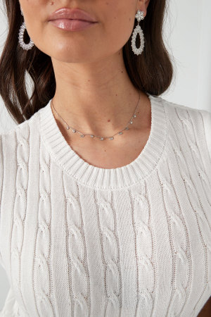 Collier Classique Avec Breloques Coquillages - Doré h5 Image3