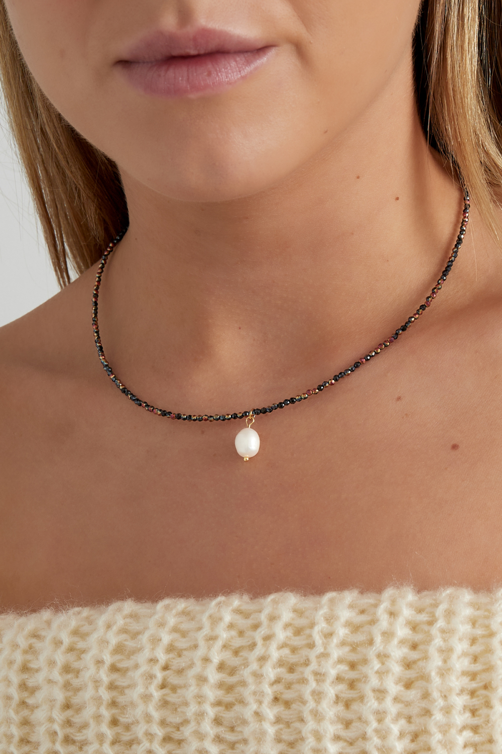 Collier Fantaisie Moment Perle Image3