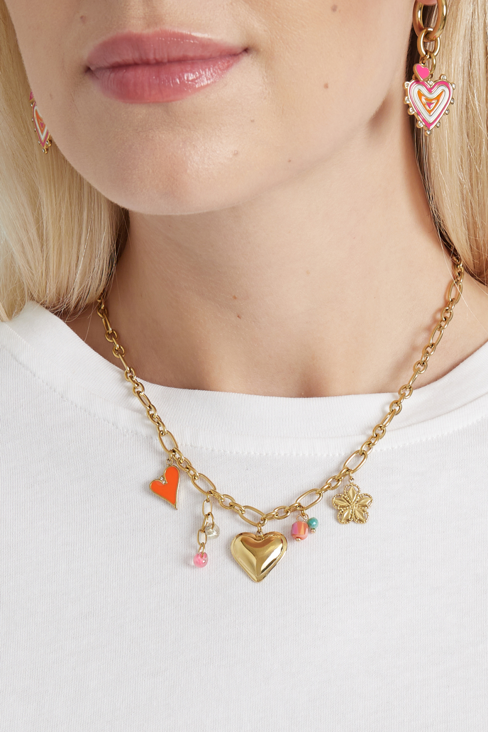 Collier À Breloques Summer Of Joy - Doré Image4