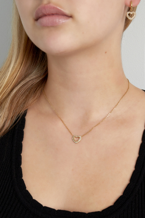 Collier Coeur Diamant h5 Image3