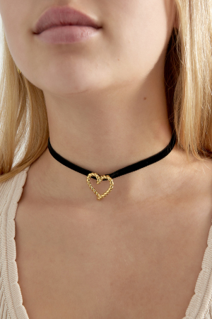 Collier Amour Torsadé - Doré h5 Image2