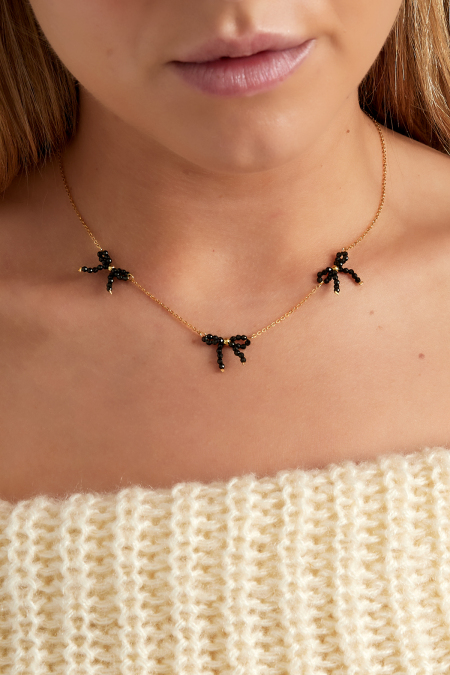 collier noeuds de perles 2
