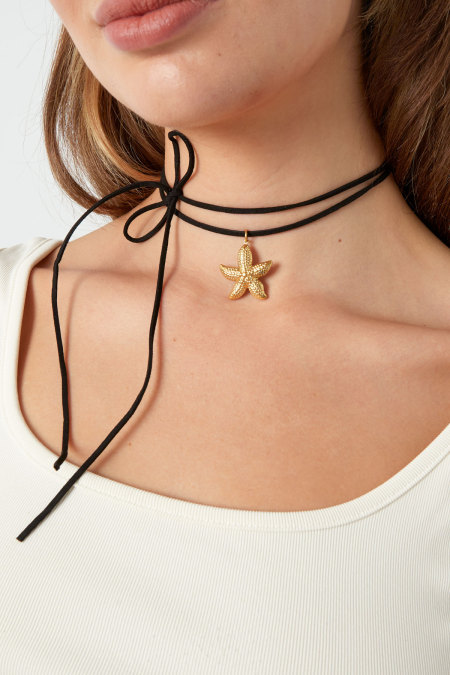 Collier Étoile de Plage - doré 2