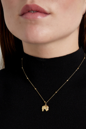Collier À Breloques Éléphant h5 Image2