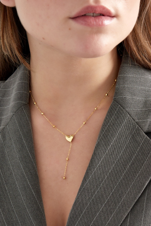 Collier Coeur Avec Boules h5 Image2