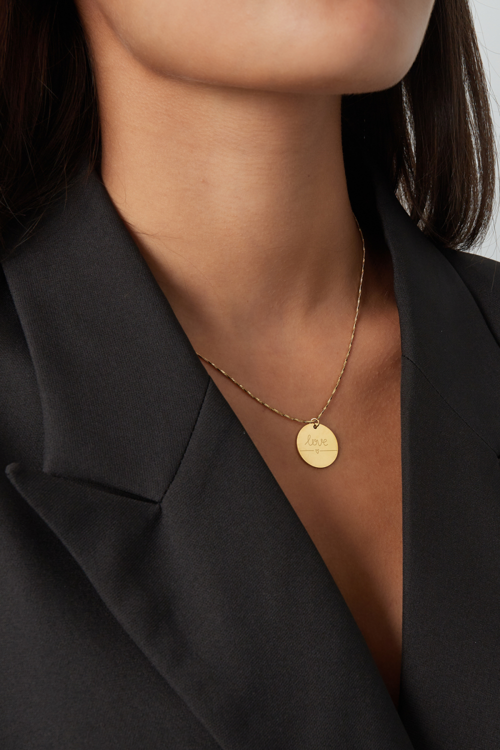 Collier Avec Pièce De Monnaie Sincère h5Image2