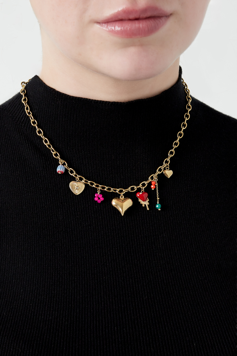 Collier À Breloques Amoureux Glow h5Image2