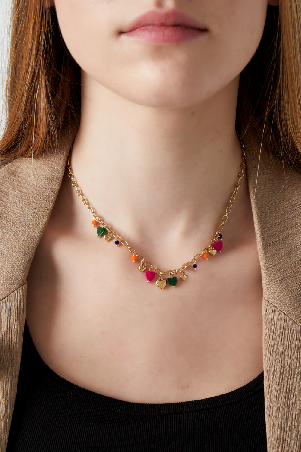 Collier Coeurs Vibrants Image2