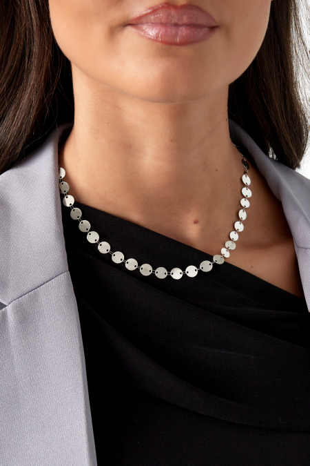 collier simple pièce de monnaie 2