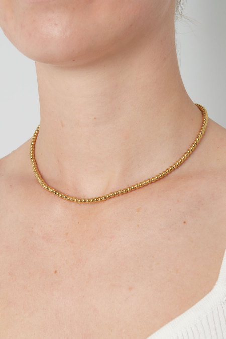 Collier de perles classique -5mm 2