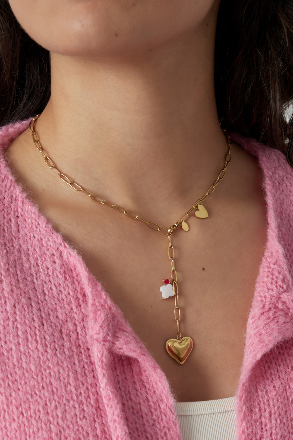 Collier Trèfle À Mon Coeur h5Image2