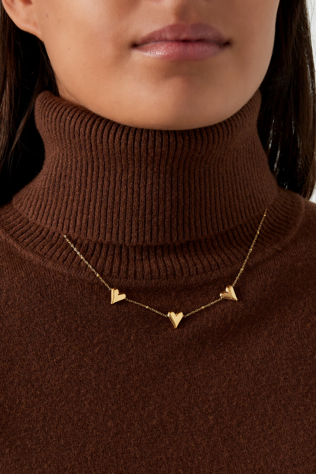 collier triple amour 2