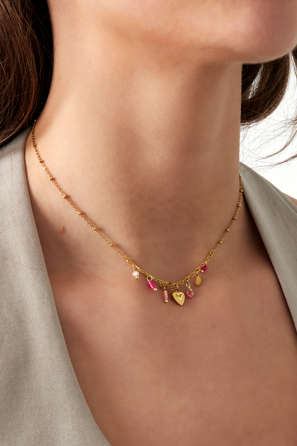 Collier Fiesta Rose Image2