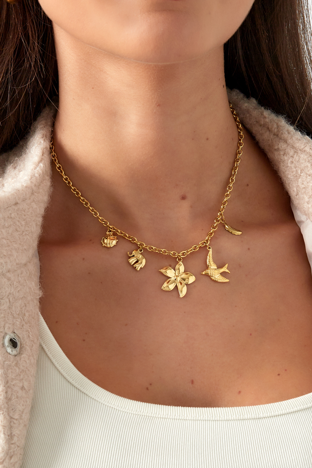Collier À Breloques Esprit De La Nature h5Image2