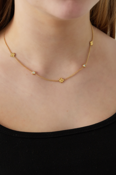 collier porte-bonheur étincelant 2