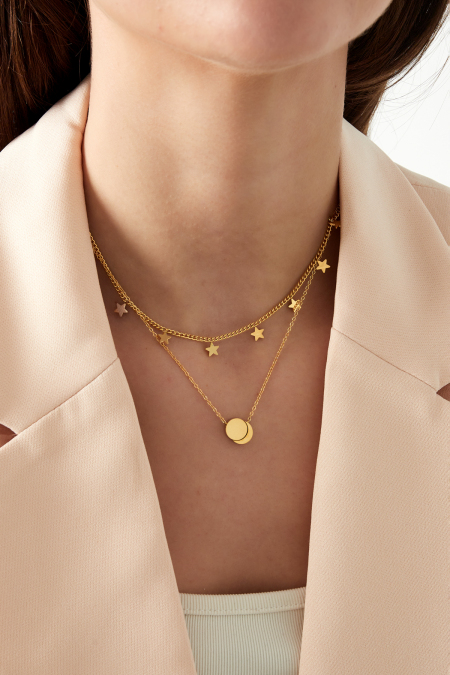 collier double étoile 2