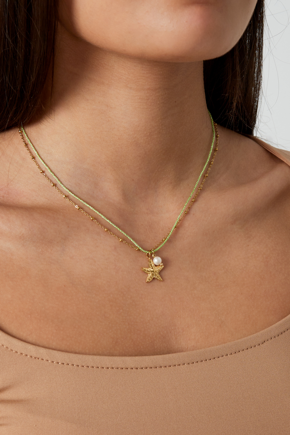Collier Étoile De Mer Perle Image2