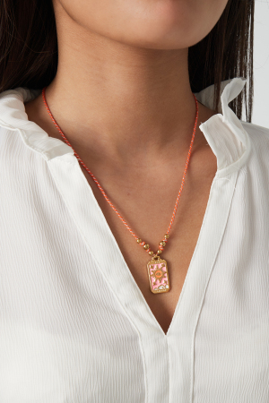 Collier À Breloques Eclipse - Couleur Or Orange h5 Image2