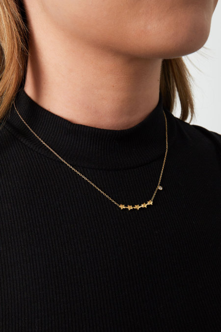 collier étoiles brillantes 2